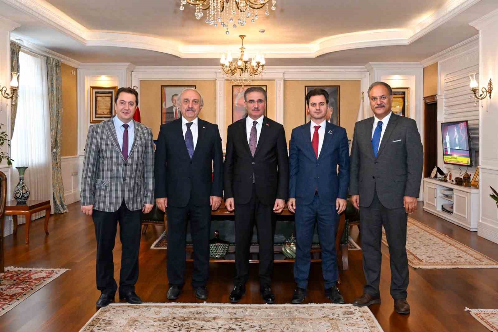 VALİ AYDIN BARUŞ’A "ZENGEZUR KORİDORU" TEŞEKKÜRÜ