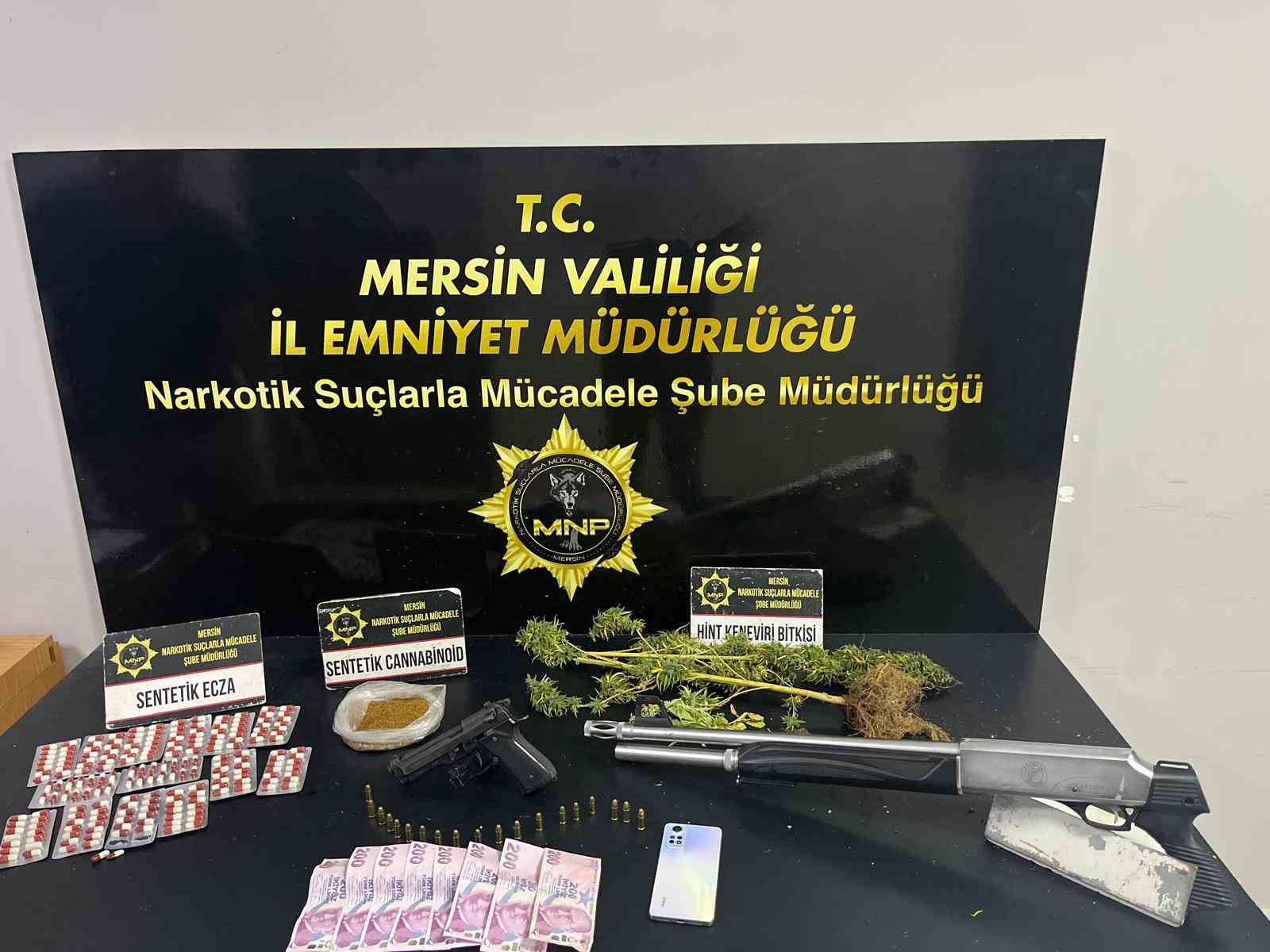 MERSİN’DE UYUŞTURUCU OPERASYONU: 6 ŞÜPHELİ TUTUKLANDI