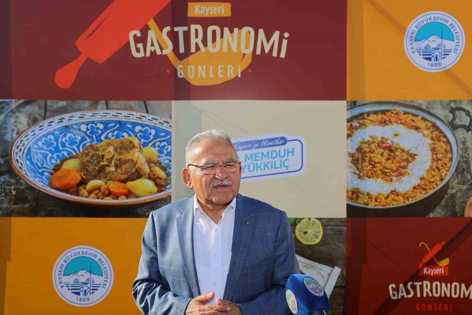 KAYSERİ GASTRONOMİ GÜNLERİ’NDE EV HANIMLARI VE MİNİK ŞEFLER YARIŞACAK