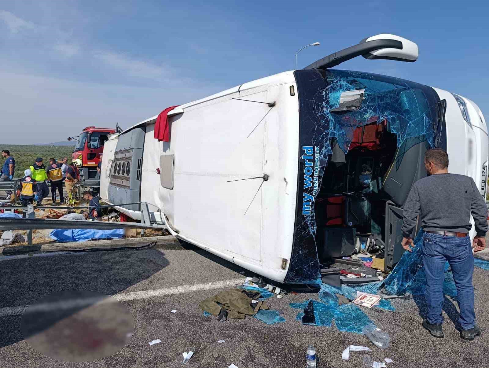 MANİSA’DAKİ KAZADA ÖLÜ VE YARALILARIN KİMLİKLERİ BELLİ OLDU