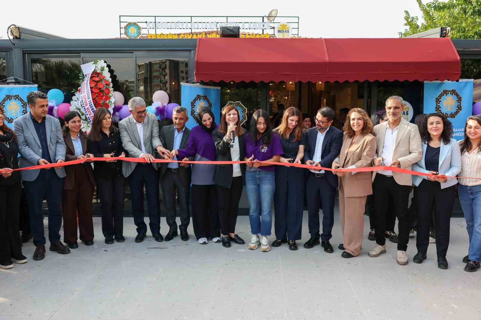 DİYARBAKIR’DA KADINLARIN İŞLETECEĞİ HAMRAVAT SOSYAL TESİSİ AÇILDI