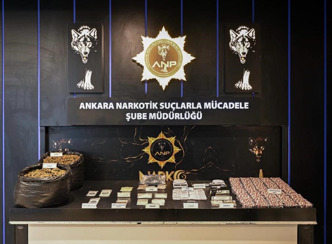 ANKARA’DA UYUŞTURUCU OPERASYONLARINDA 43 KİŞİ TUTUKLANDI