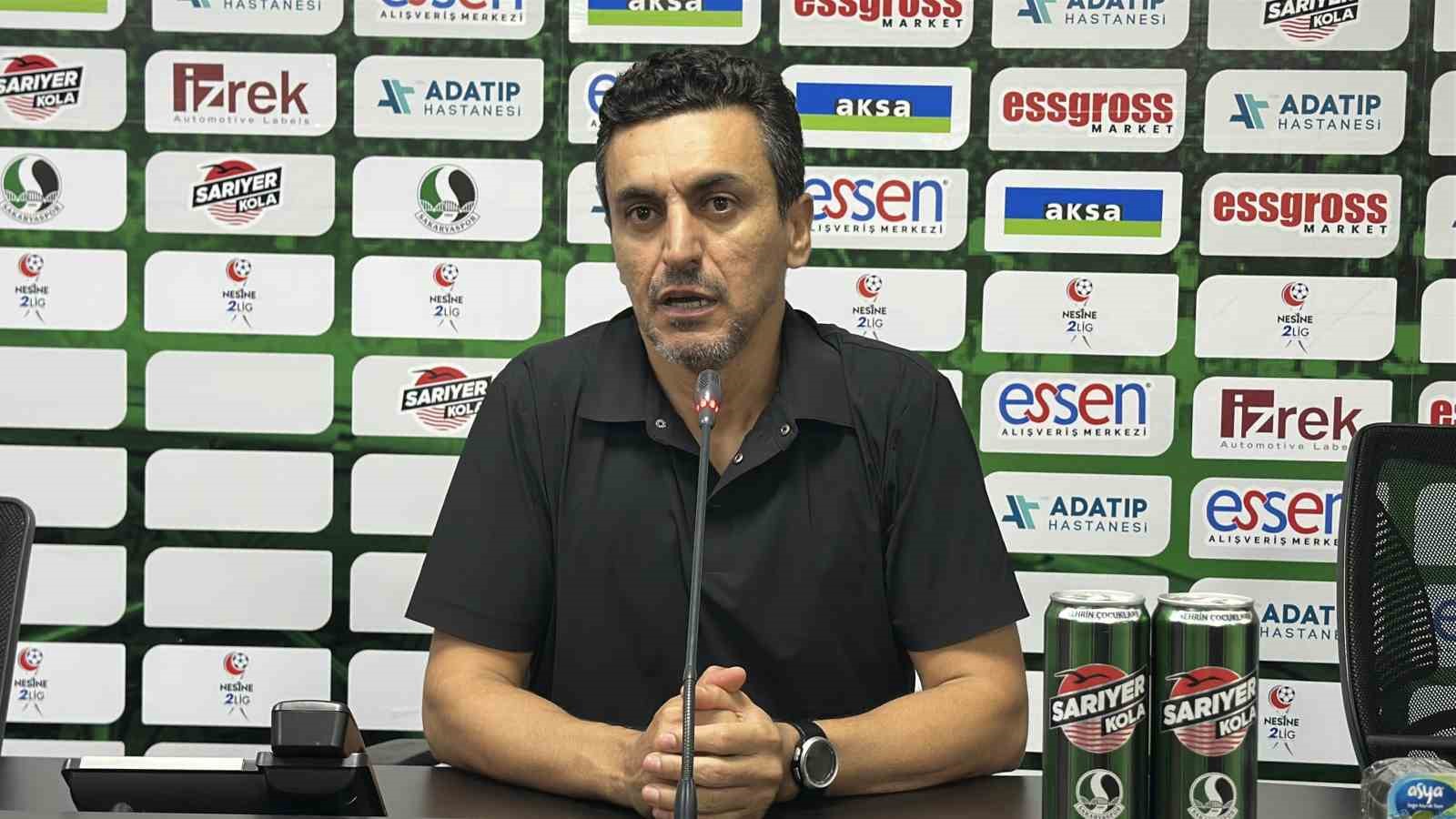 SAKARYASPOR - İSKENDERUNSPOR MAÇININ ARDINDAN