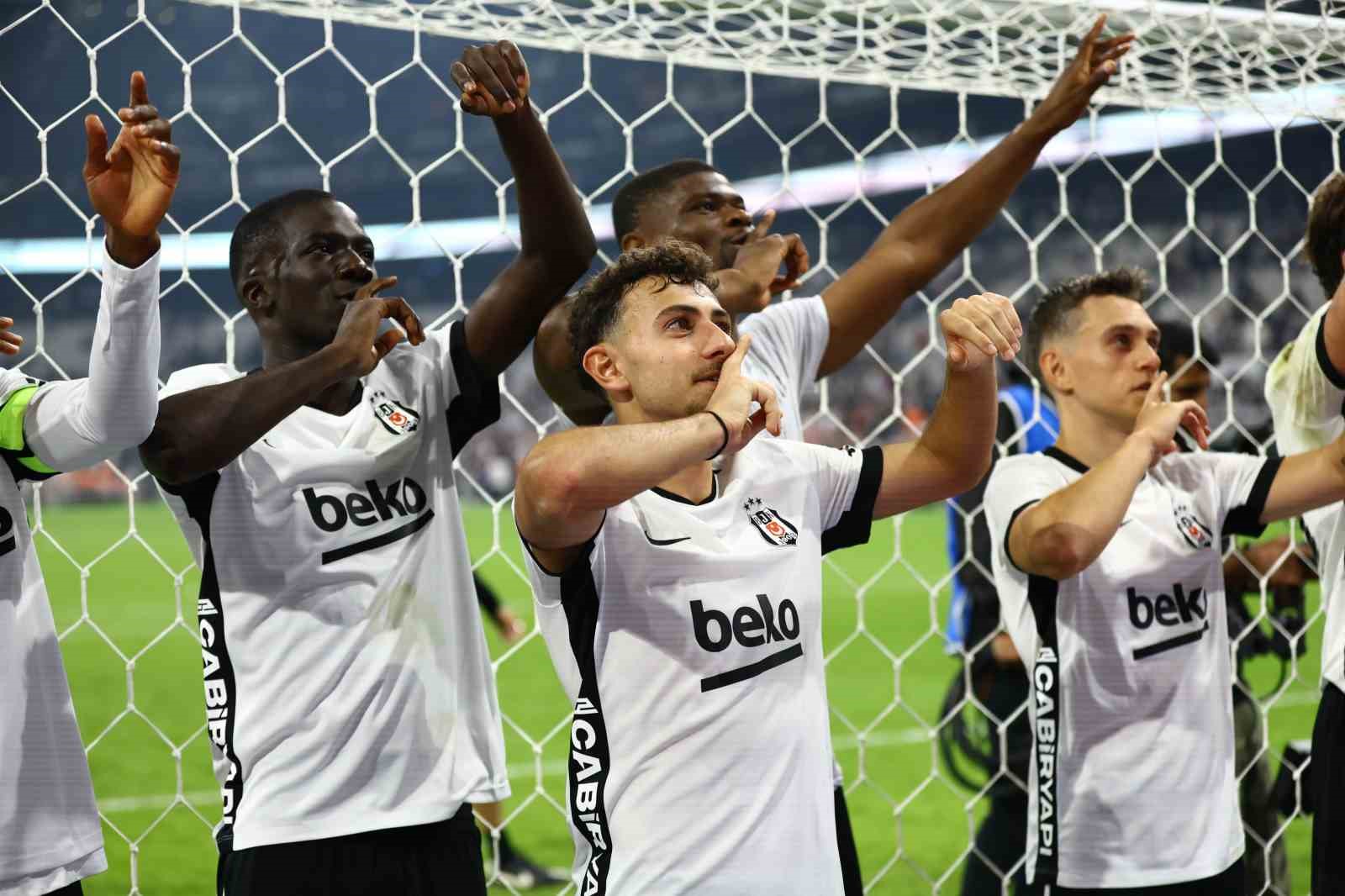 TRENDYOL SÜPER LİG: BEŞİKTAŞ: 2 - KOCAELİSPOR: 1 (MAÇ SONUCU)
