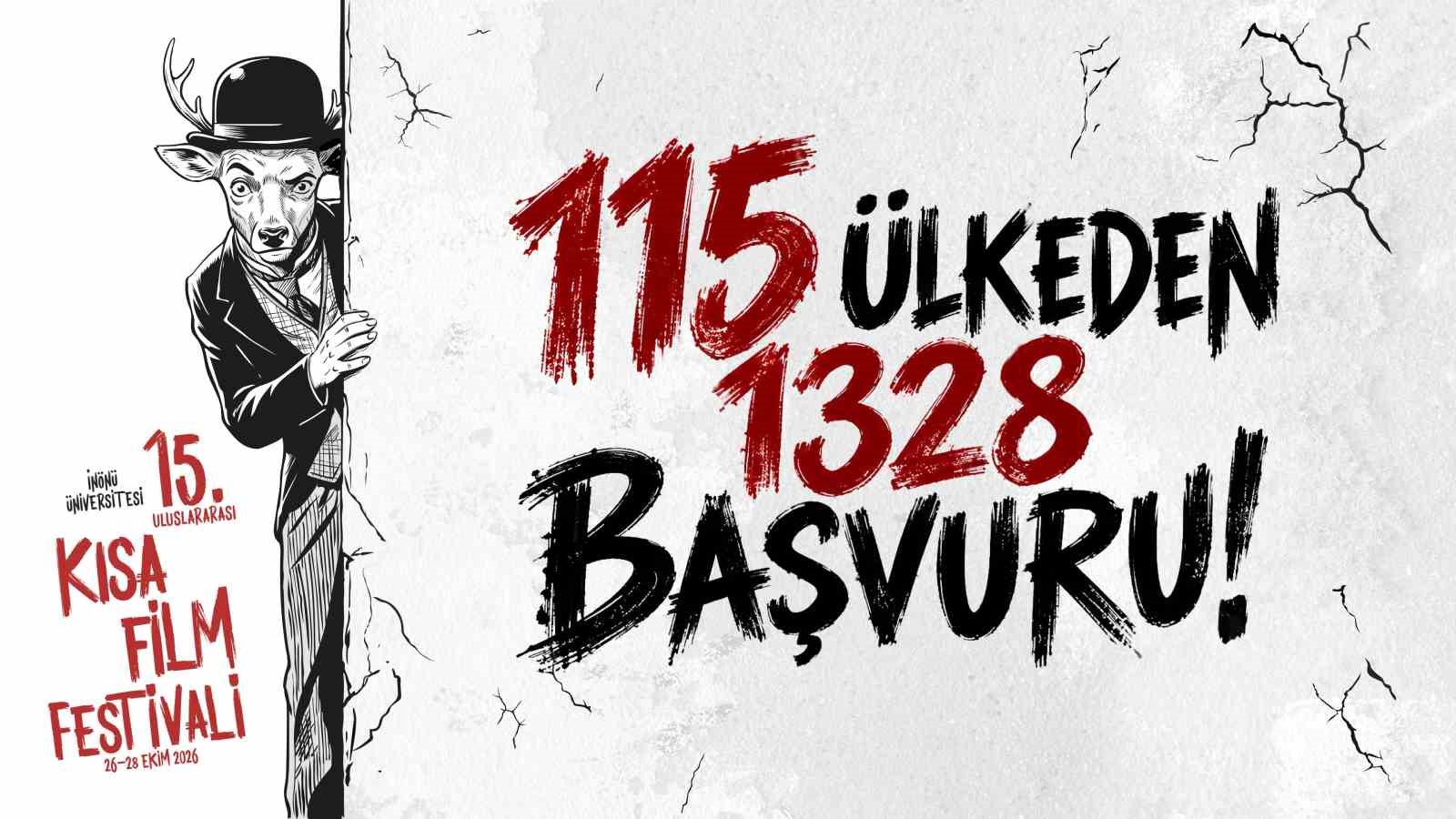 İNÖNÜ ÜNİVERSİTESİ’NİN KISA FİLM FESTİVALİNE 115 ÜLKEDEN BAŞVURU