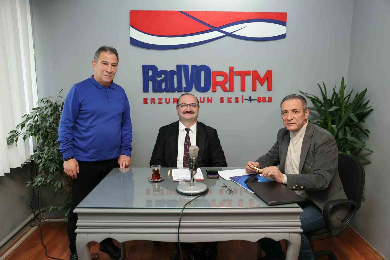 REKTÖR HACIMÜFTÜOĞLU, SESLİ GAZETE’DE ÜNİVERSİTENİN YENİ HEDEFLERİNİ ANLATTI