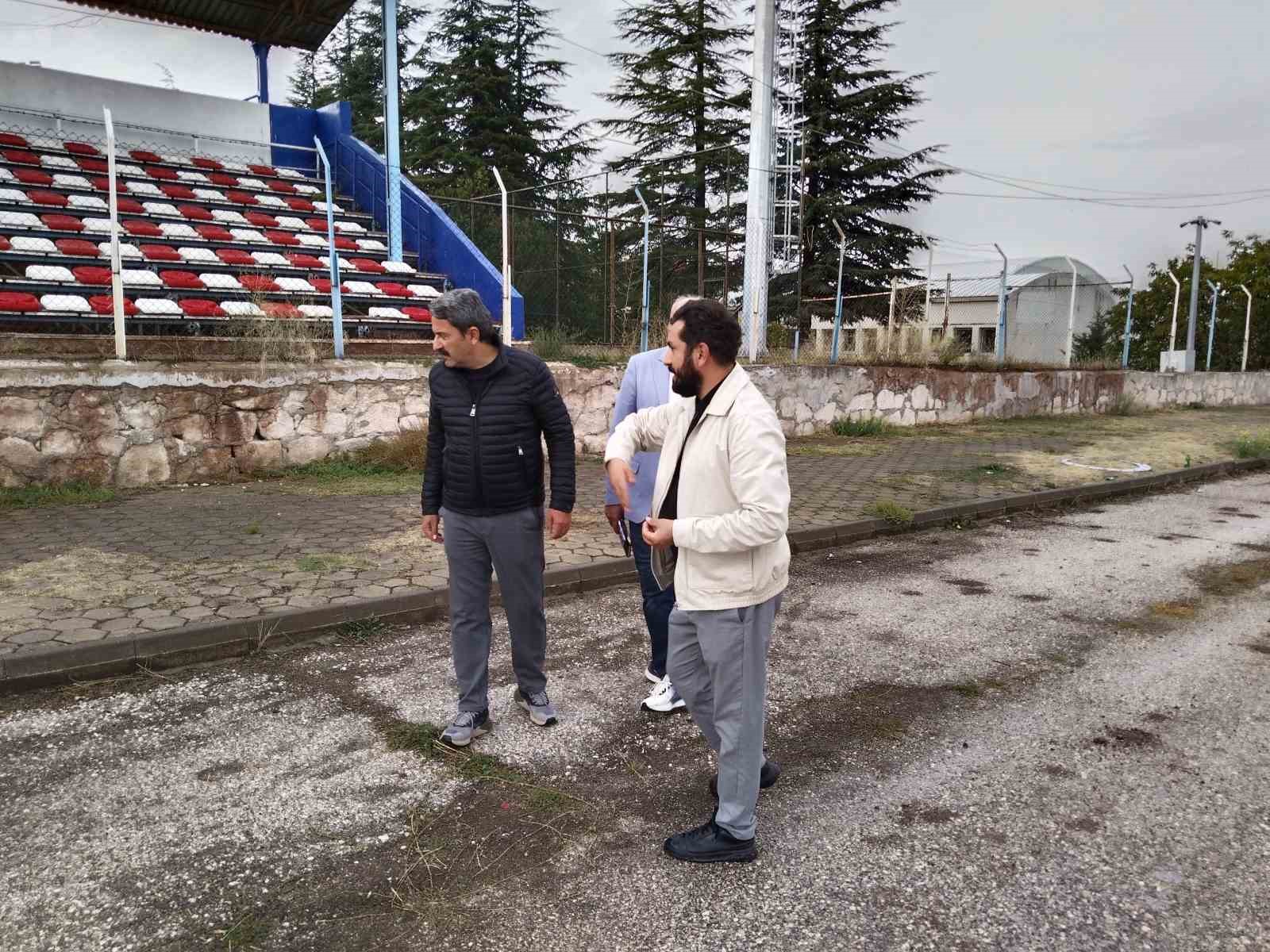NECDET YILDIRIM SPOR SAHASI YENİLENİYOR