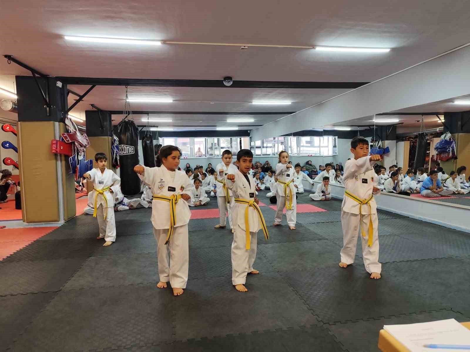 DEVELİ ERVA’DA KUŞAK SINAVI YAPILDI