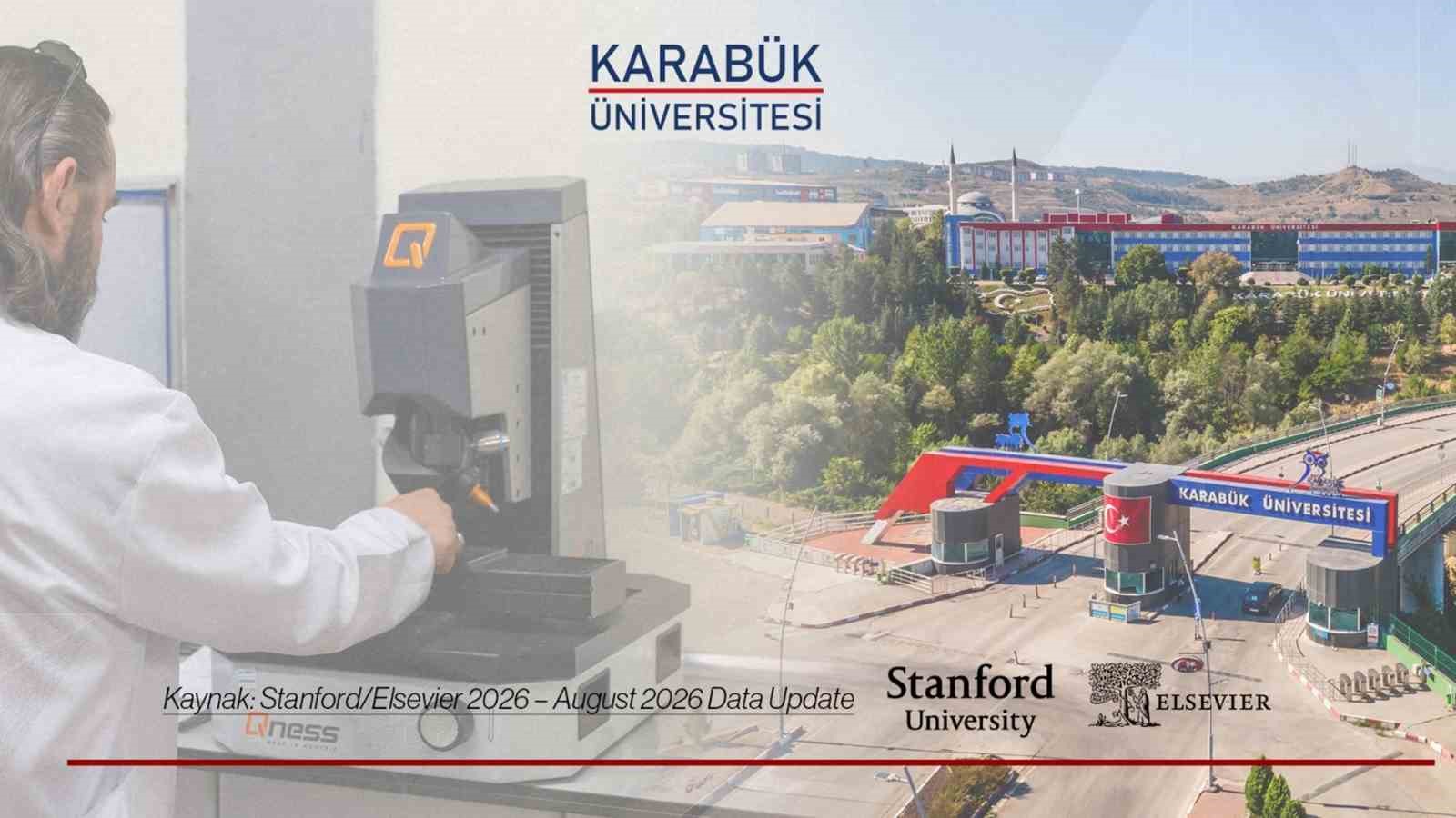 KBÜ’LÜ AKADEMİSYENLERDEN BİLİMSEL ETKİ LİSTELERİNDE 22 BAŞARI