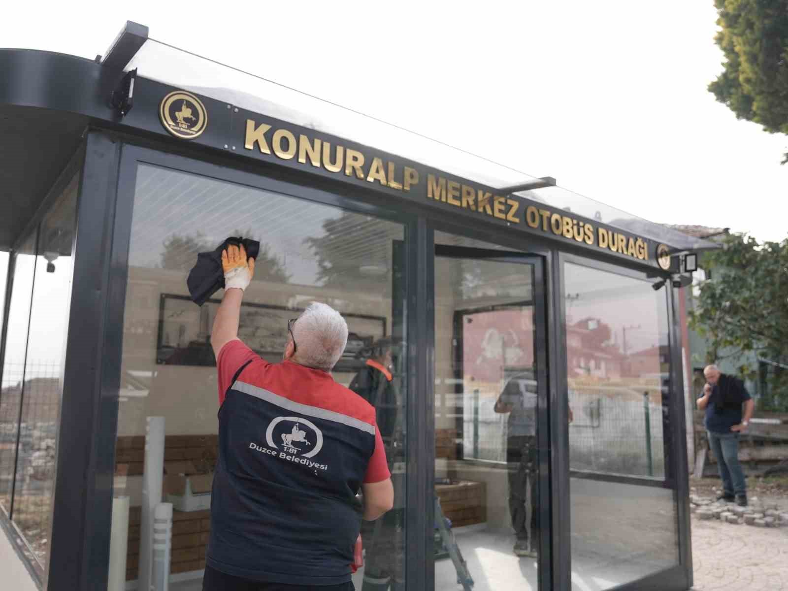 ÖZ KAYNAKLAR İLE 8. KAPALI DURAK ÜRETİLDİ