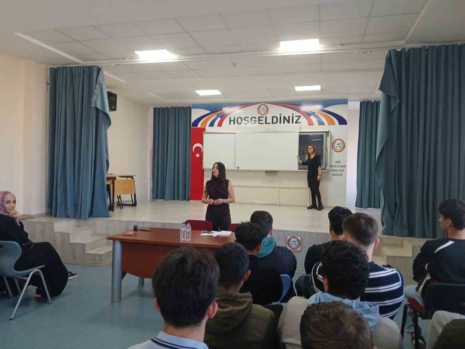 İNÖNÜ’DE VELİ VE ÖĞRENCİLERE YÖNELİK FARKINDALIK EĞİTİMİ