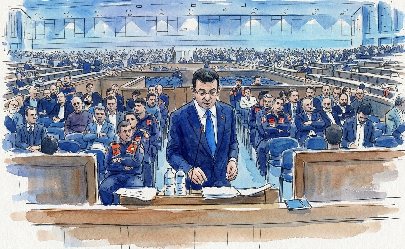 EKREM İMAMOĞLU İBB DAVASI KAPSAMINDA İLK SAVUNMASINA BAŞLADI