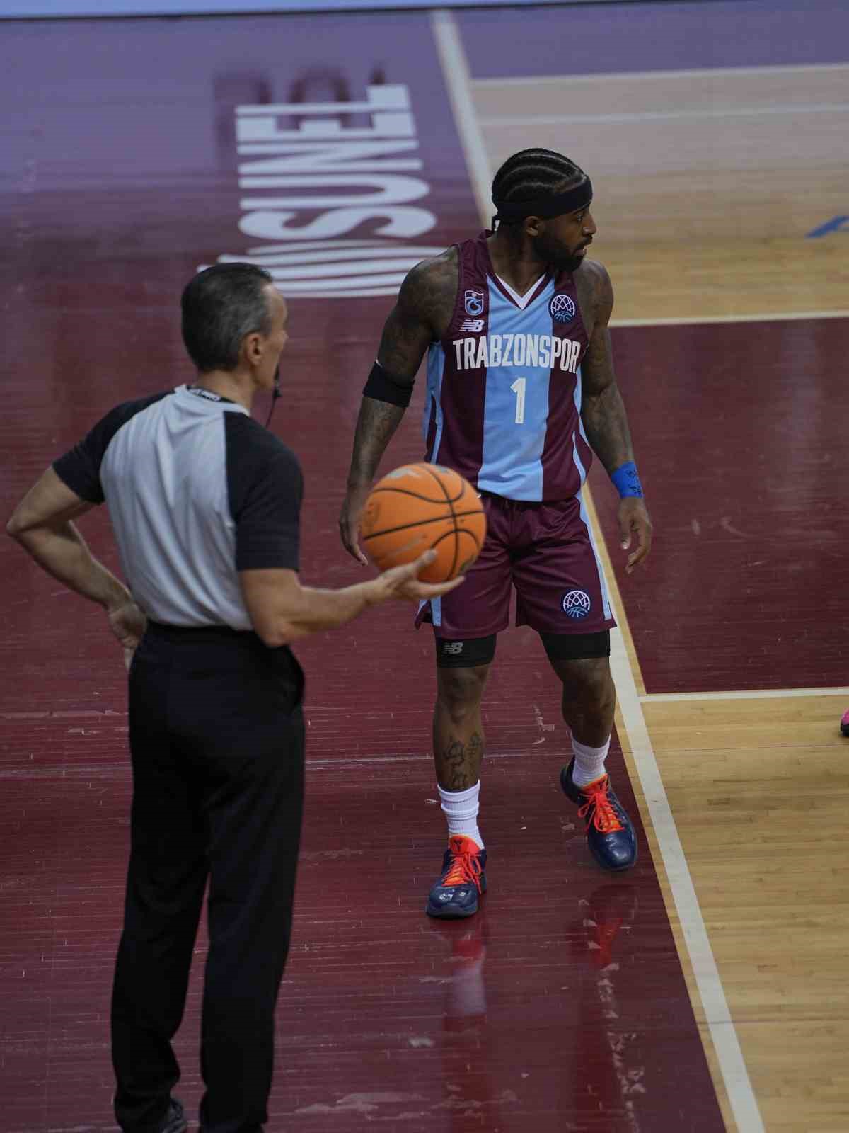 BASKETBOL ŞAMPİYONLAR LİGİ: TRABZONSPOR: 100 - SABAH BC: 83