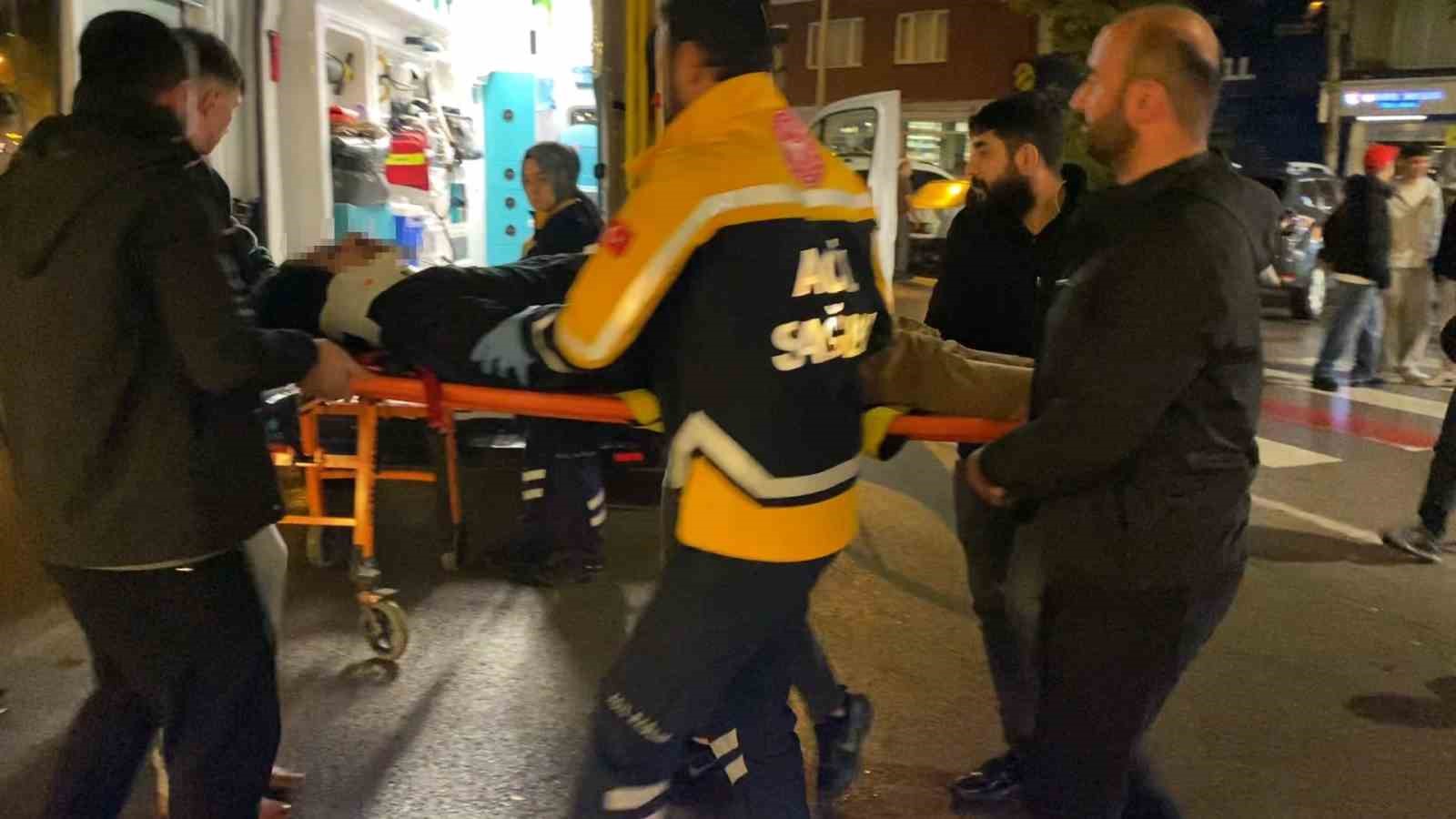 BURSA’DA MOTOSİKLETİN ÇARPTIĞI YAYA VE SÜRÜCÜ YARALANDI