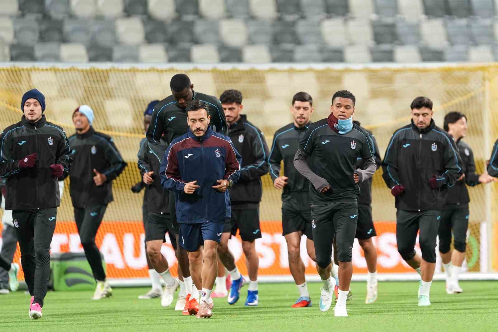 TRABZONSPOR’DA KUPS MAÇI HAZIRLIKLARI TAMAMLANDI