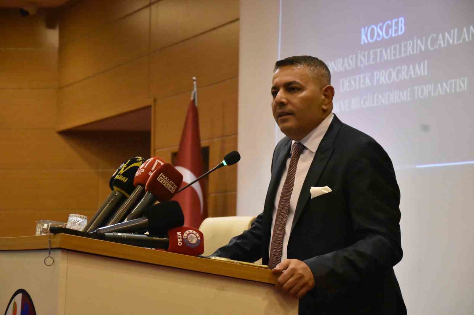 SADIKOĞLU: "KOSGEB KREDİLERİNİ ÖDEYEMEYEN İŞLETMELER İÇİN YENİ DÜZENLEME YAPILMALI"