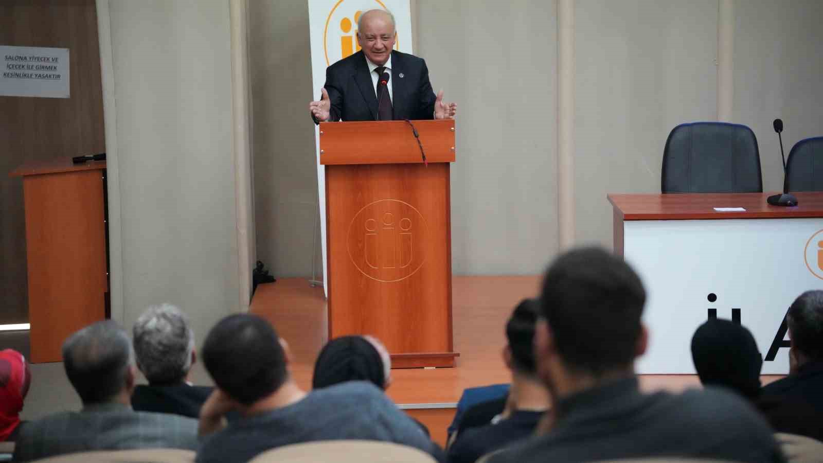 PROF. DR. DURMUŞ BOZTUĞ, TÜRK İRFAN GELENEĞİNİN TARİHSEL İZLERİNİ ANLATTI