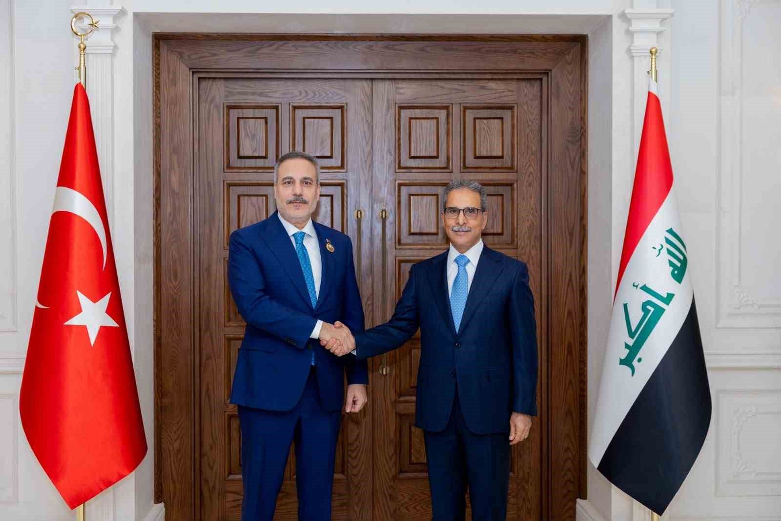 BAKAN FİDAN, IRAK YÜKSEK YARGI KONSEYİ BAŞKANI ZEYDAN İLE GÖRÜŞTÜ