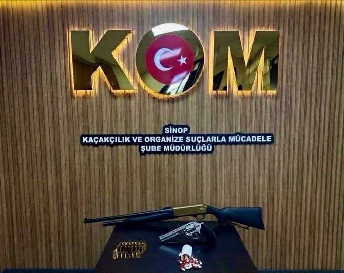 SİNOP MERKEZLİ OPERASYONDA 9 ŞÜPHELİ YAKALANDI