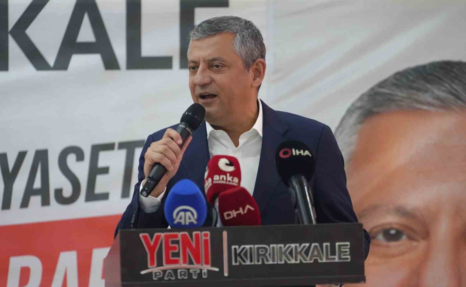 ÖZGÜR ÖZEL’DEN SEÇİM TARİHİ ÇIKIŞI: "EN GEÇ 15 AY SONRA"