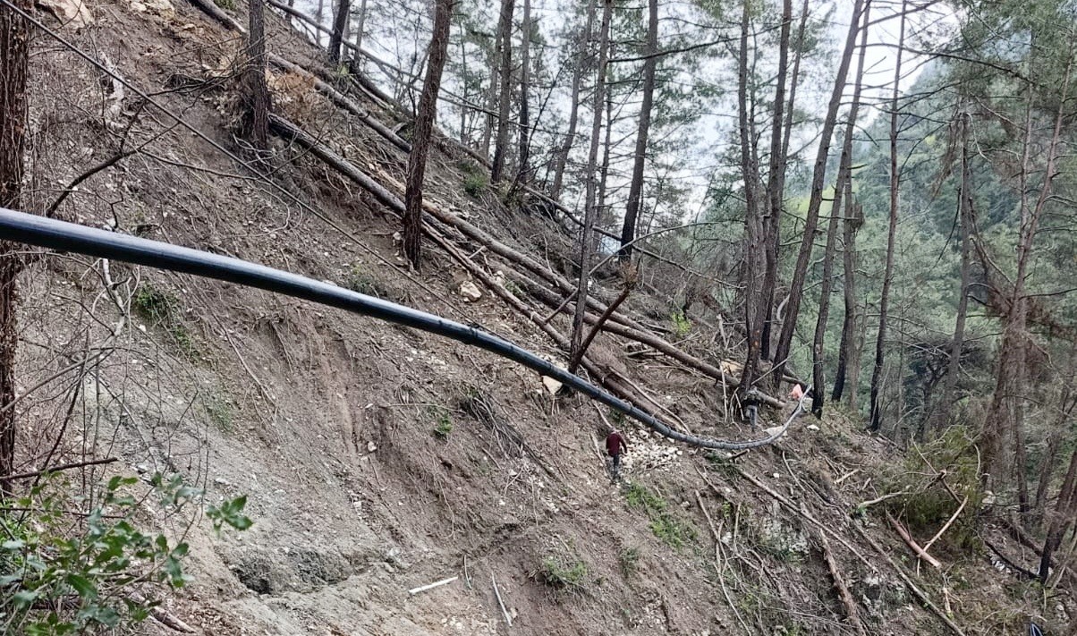 DÖRTYOL’DA 500 METRELİK İÇME SUYU HATTI YENİLENDİ