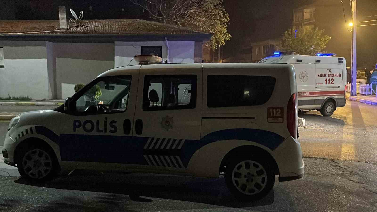 ÇORUM’DA 18 YAŞINDAKİ ŞAHIS BIÇAKLI SALDIRIDA YARALANDI