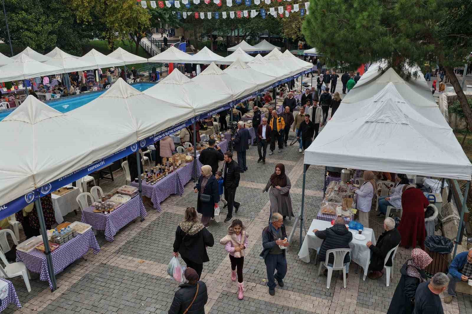’MEYDAN KADINLARIN’ DAYANIŞMA PAZARI 21’İNCİ KEZ KURULDU