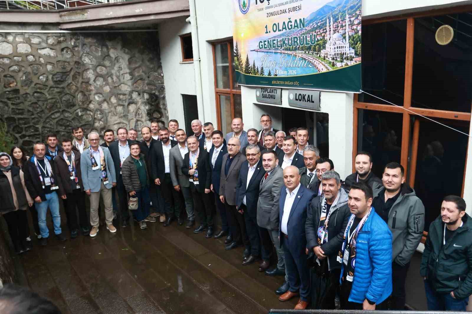 ONUR CAN ZONGULDAK ŞUBE BAŞKANI SEÇİLDİ