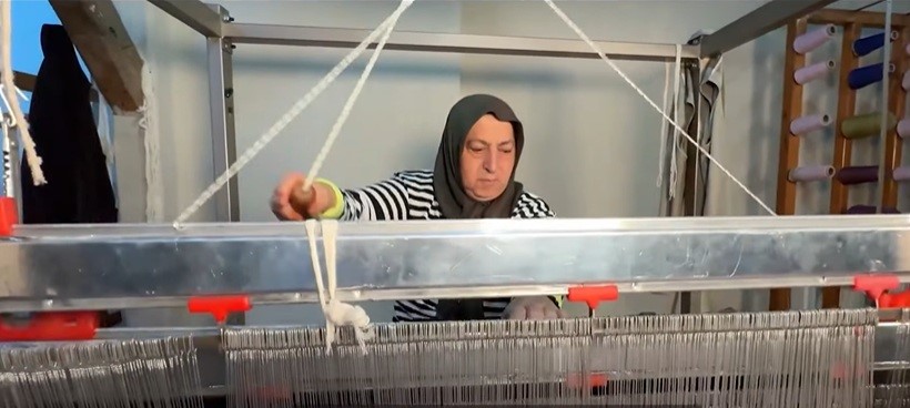 KEMALİYE’NİN ASIRLIK DOKUMA GELENEĞİ GAZENNE KUMAŞIYLA YAŞATILIYOR