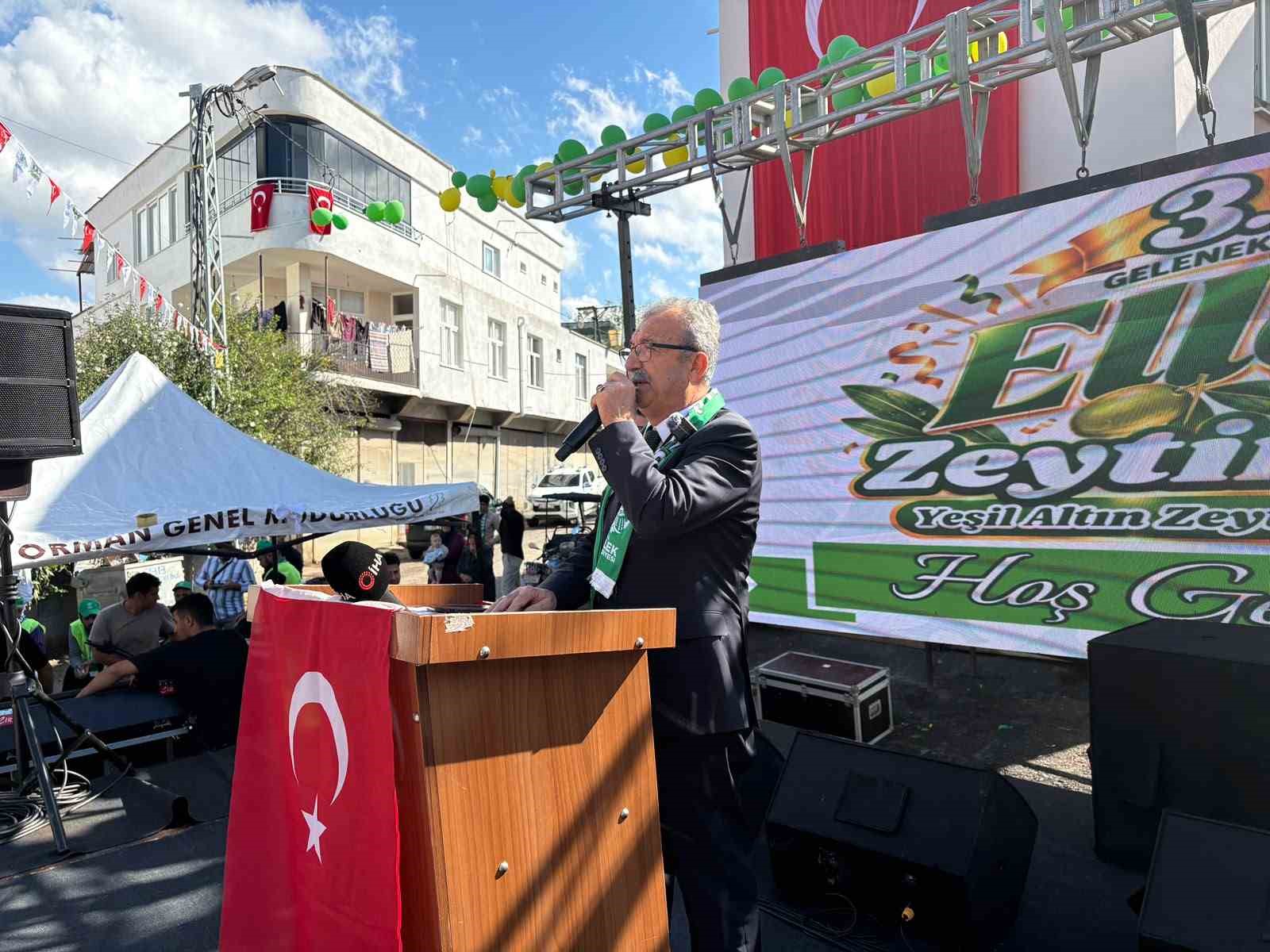 OSMANİYE’DE ZEYTİNCİLİĞİN YÜKSELEN DEĞERİ ELLEK’TE FESTİVAL COŞKUSU