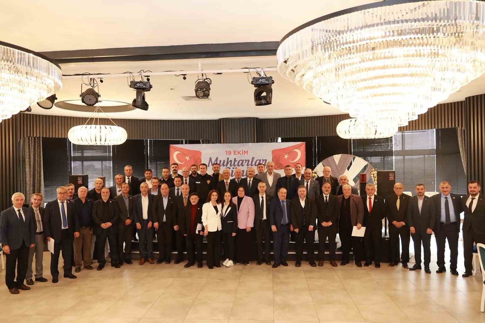 MUHTARLARLA GÖNÜL GÖNÜLE BULUŞMA