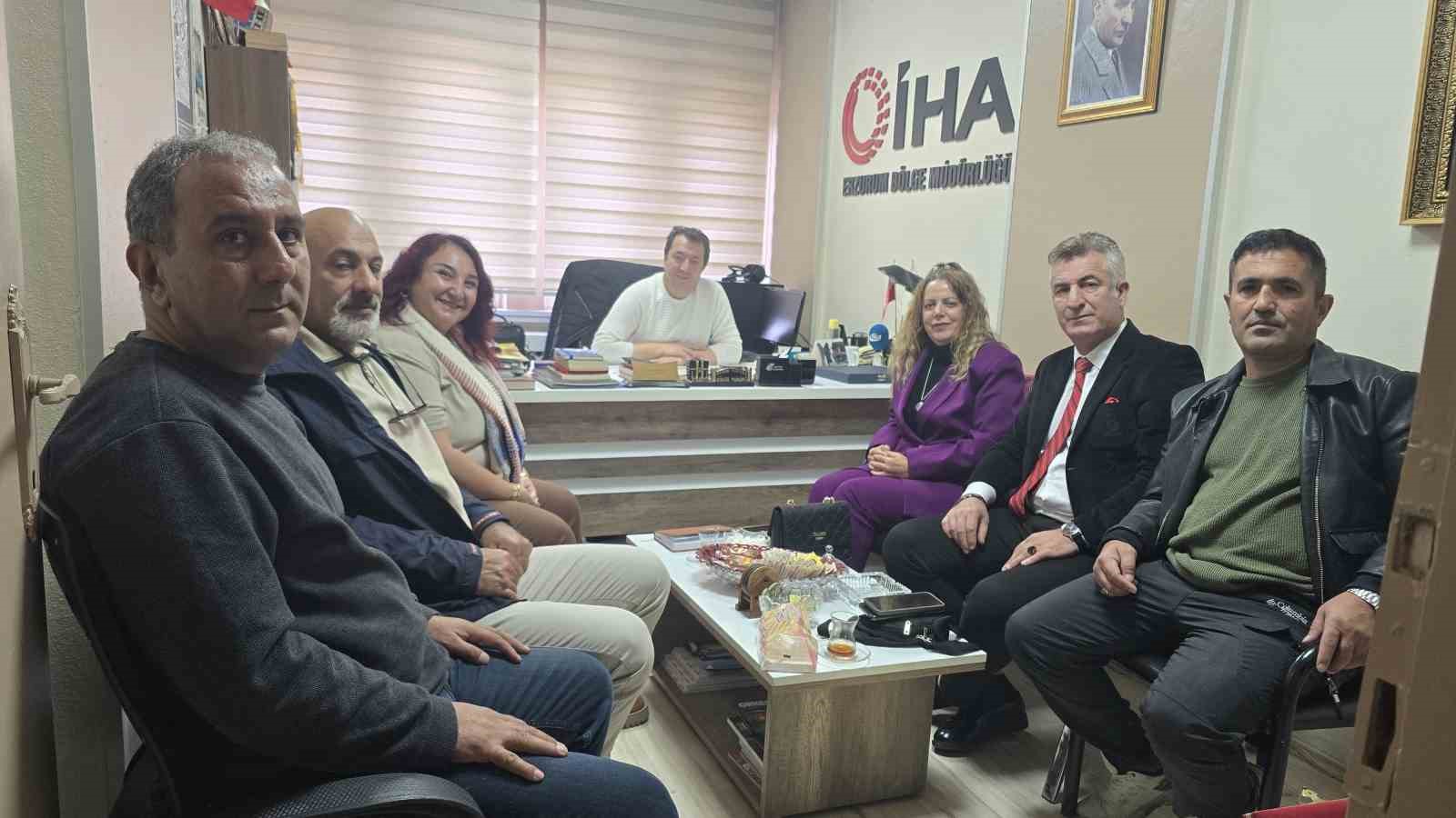 ERZURUM MEDYASINDA GÜÇ BİRLİĞİ: ERMED VE DAGC BİR ARAYA GELDİ