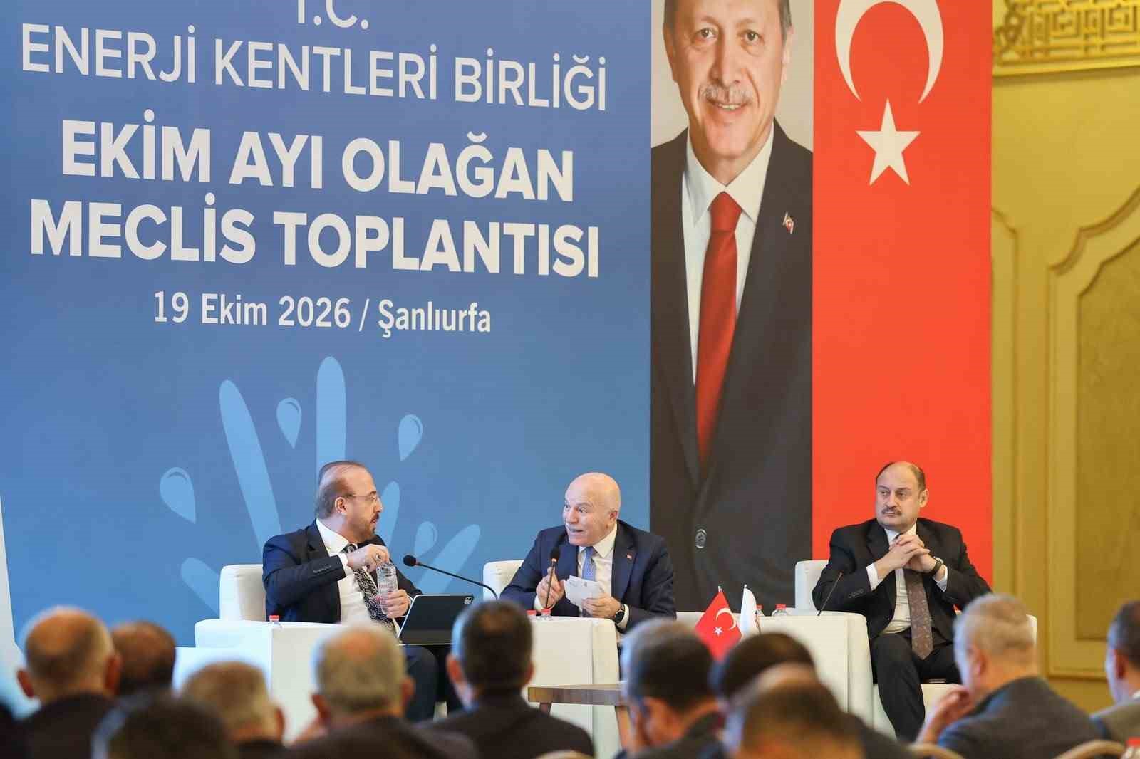 ENERJİ KENTLERİ BİRLİĞİ EKİM AYI OLAĞAN MECLİS TOPLANTISI ŞANLIURFA’DA DÜZENLENDİ