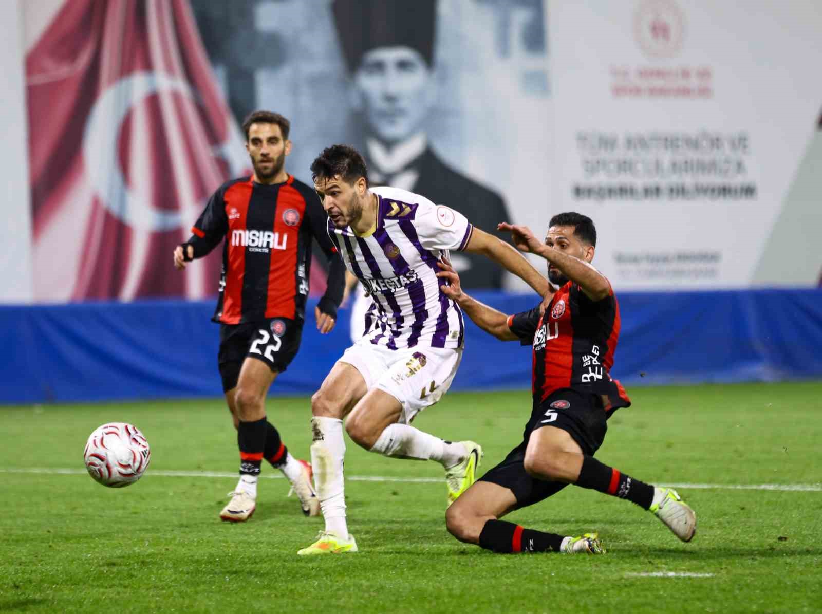 TRENDYOL 1. LİG: FATİH KARAGÜMRÜK: 1 - ANKARA KEÇİÖRENGÜCÜ: 2