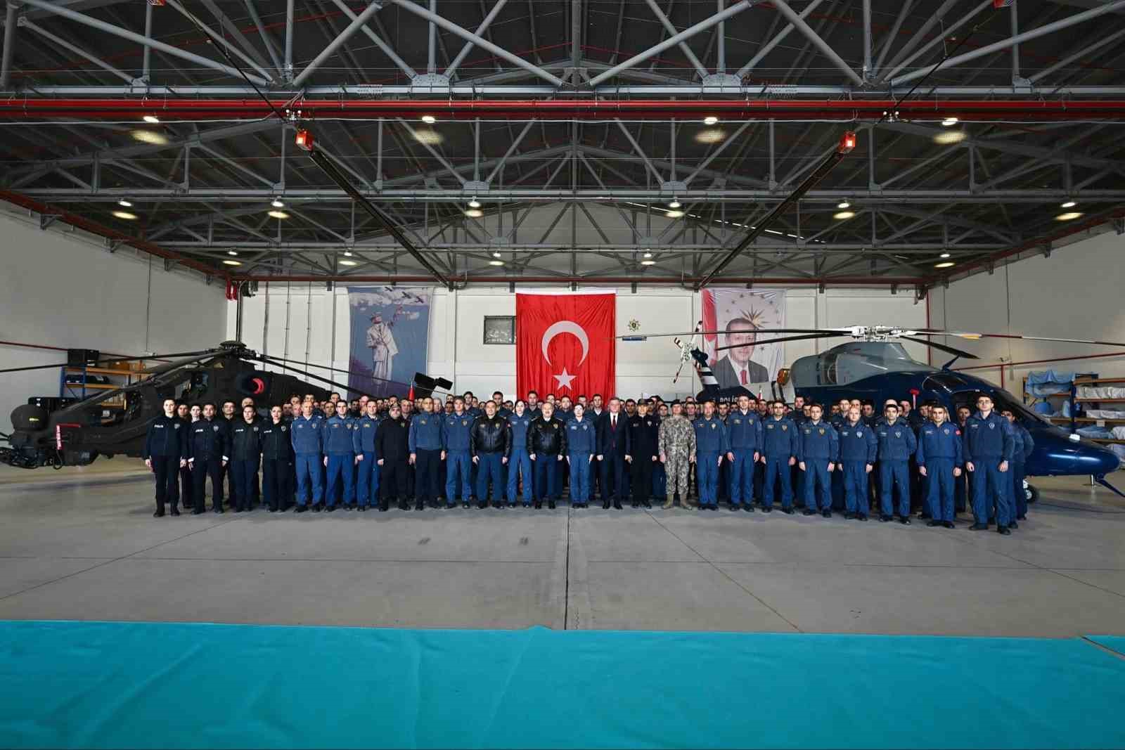 EMNİYET HAVACILIK DAİRE BAŞKANLIĞI KURULUŞUNUN 45. YIL DÖNÜMÜNÜ KUTLUYOR