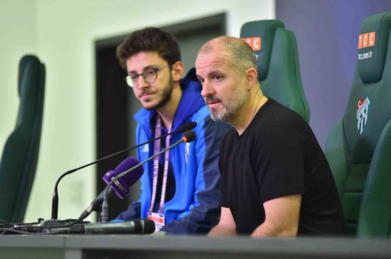 BURSASPOR PENDİKSPOR MAÇININ ARDINDAN