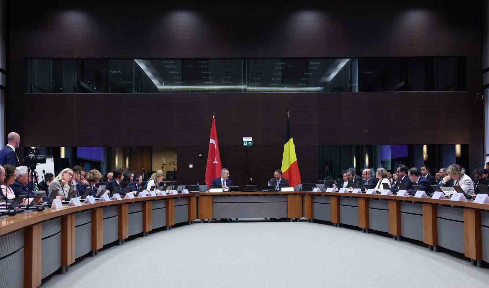 FİDAN, GÜRLEK VE ÇİFTÇİ, TÜRKİYE-BELÇİKA DIŞİŞLERİ, ADALET VE İÇİŞLERİ BAKANLARI DÖRDÜNCÜ TOPLANTISI’NA KATILDI