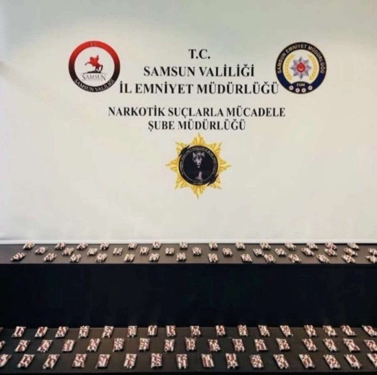 BAFRA VE İLKADIM’DA UYUŞTURUCU OPERASYONU