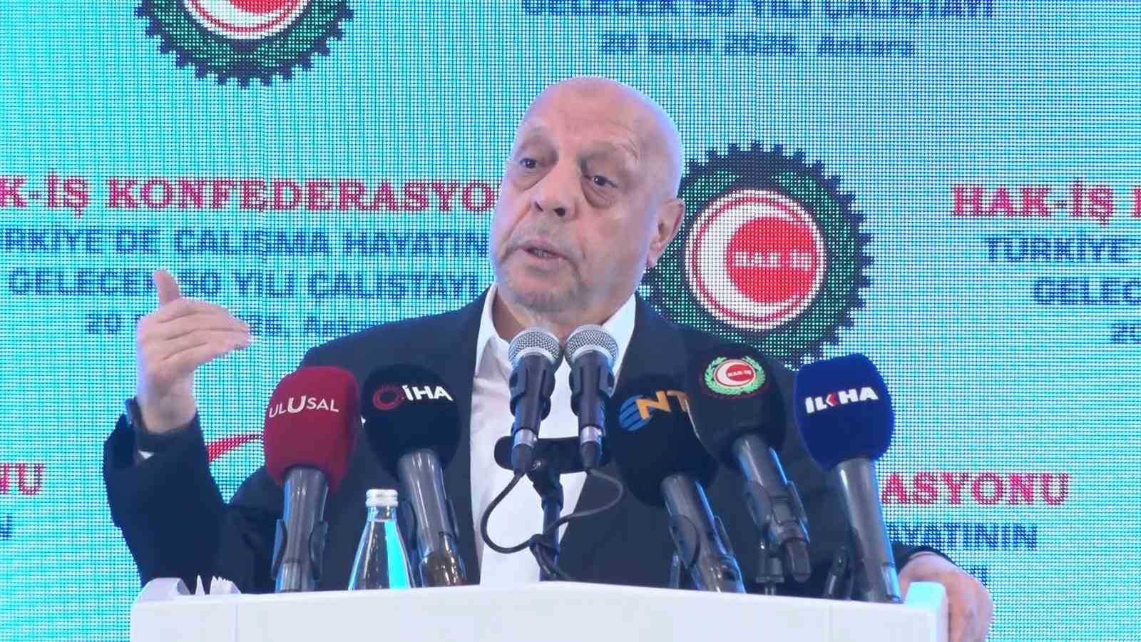 HAK-İŞ’TEN 51’İNCİ KURULUŞ YIL DÖNÜMÜNDE TÜRKİYE’DE ÇALIŞMA HAYATININ GELECEK 50 YILI ÇALIŞTAYI