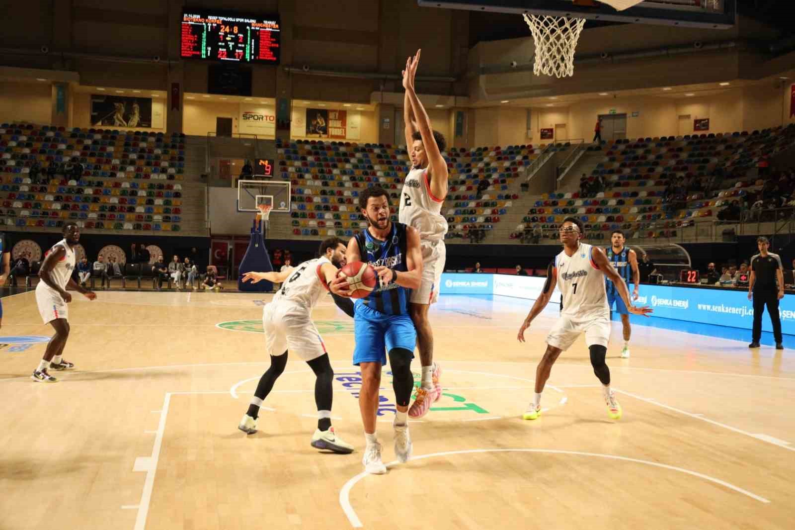 FIBA EUROPE CUP: KÖRFEZ BASKET: 112 - MANCHESTER BASKETBALL: 71