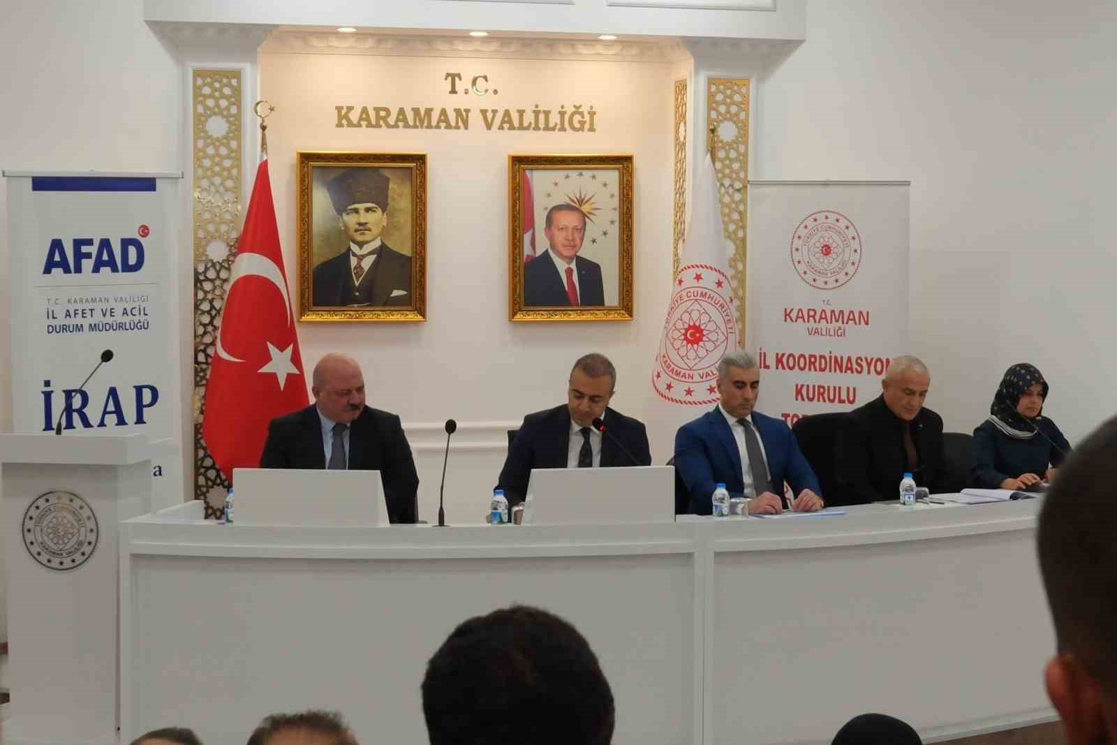 KARAMAN’DA 51,9 MİLYAR LİRALIK 171 YATIRIM PROJESİ YÜRÜTÜLÜYOR