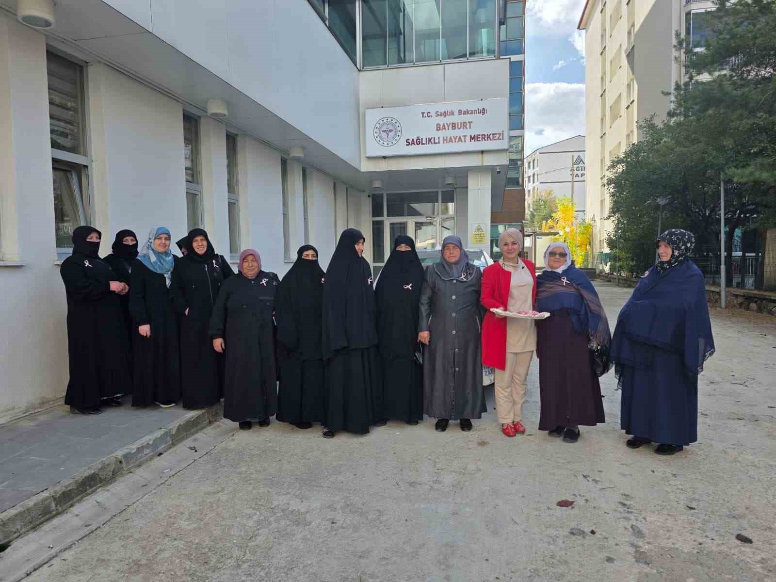 BAYBURT’TA 3 KÖYÜN SAKİNLERİNE KANSER TARAMASI YAPILDI