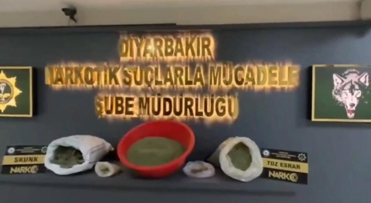 DİYARBAKIR’DA UYUŞTURUCU MADDE, SİLAH VE MERMİ ELE GEÇİRİLDİ: 67 KİŞİ TUTUKLANDI