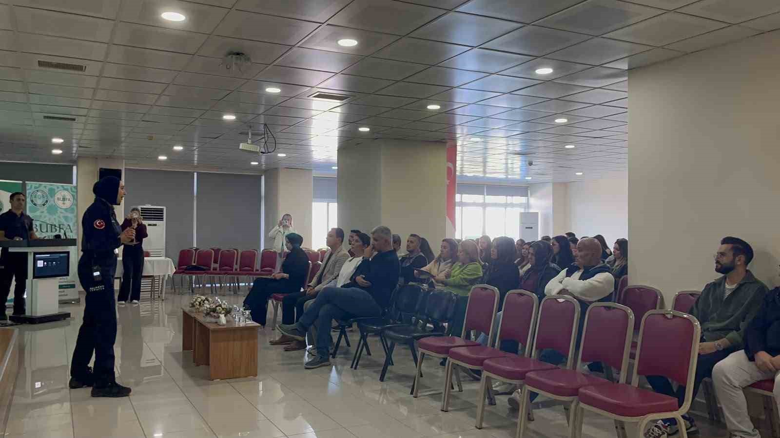 ÜNİVERSİTEDE TATBİKAT HEYECANI