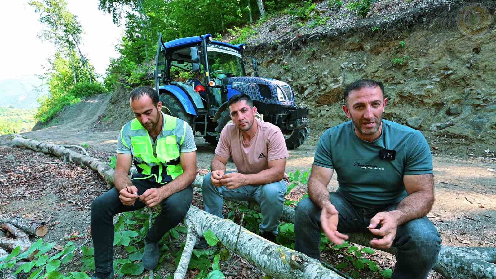 KÖYÜNE DÖNEN VATANDAŞA ORKÖY’DEN TRAKTÖR DESTEĞİ