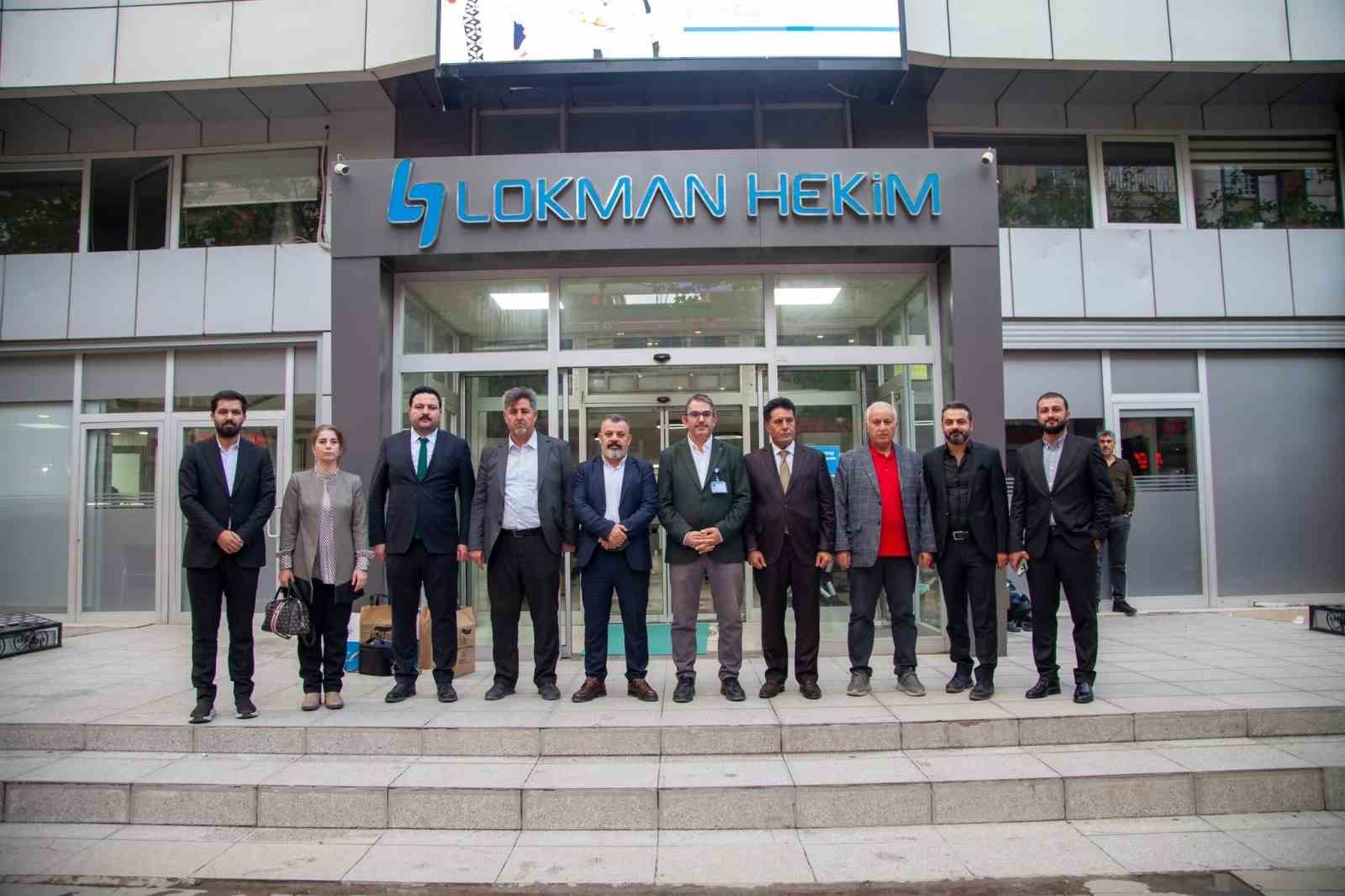KUZEY IRAK HEYETİNDEN LOKMAN HEKİM VAN HASTANESİNE ZİYARET