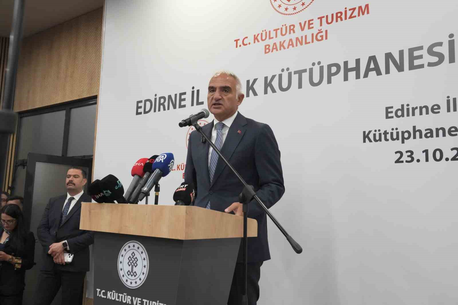EDİRNE’YE 8 BİN 812 METREKARELİK YENİ BİLGİ MERKEZİ