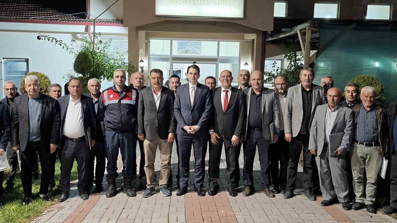 HİSARCIK’TA MUHTARLARLA İSTİŞARE TOPLANTISI DÜZENLENDİ
