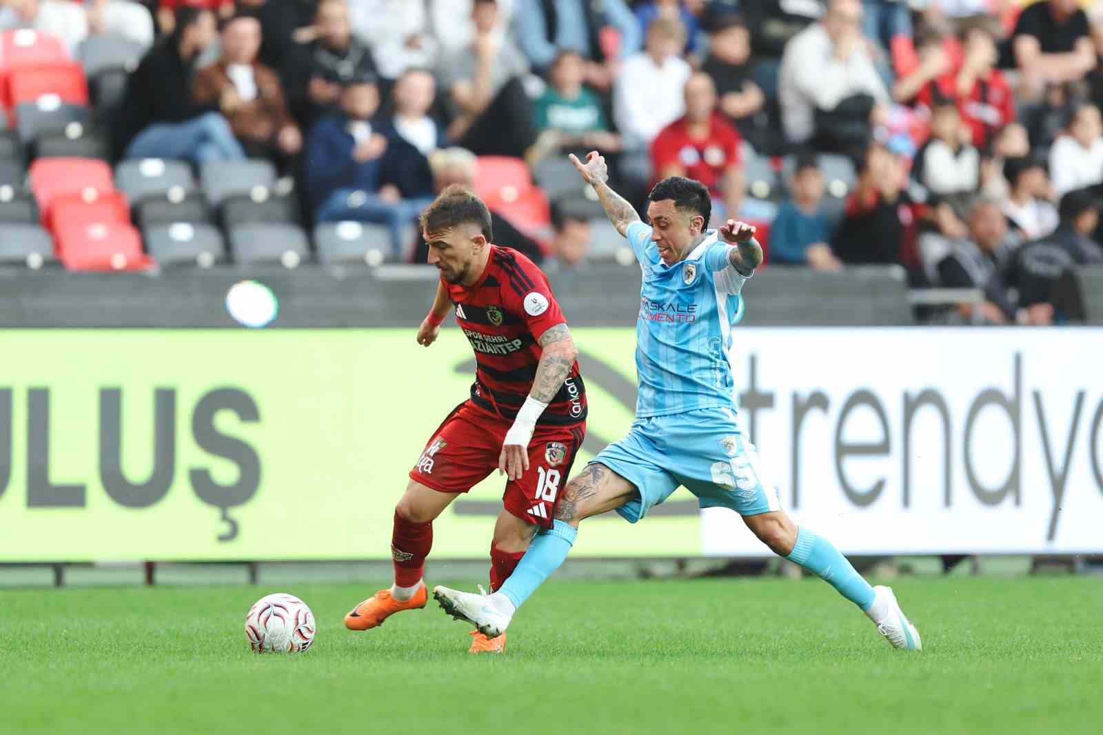 TRENDYOL SÜPER LİG: GAZİANTEP FK: 0 - ERZURUMSPOR FK: 0 (İLK YARI)