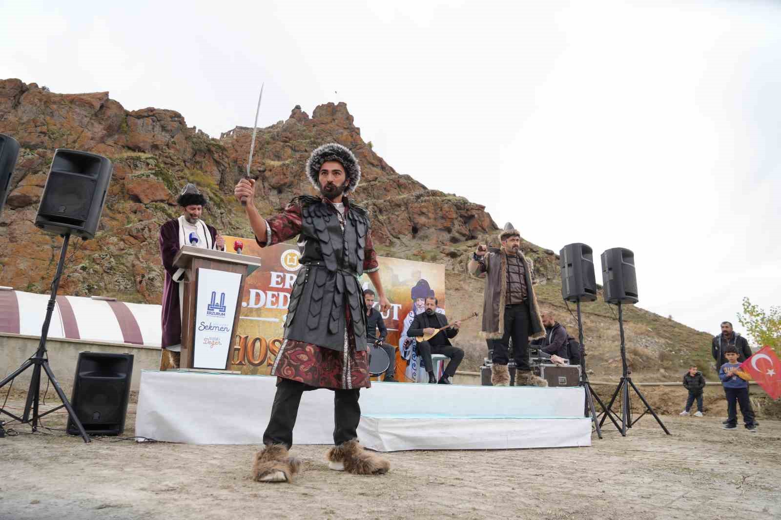 ERZURUM’DA BİR TARİH YENİDEN CANLANDI: I. DEDEM KORKUT ŞENLİĞİ’NE YOĞUN İLGİ